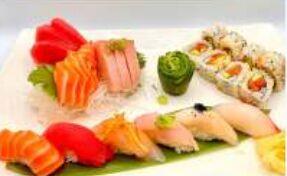 (D) * Sashimi N Sushi Combo