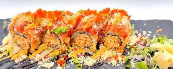 S18. * King Crab Crunch Roll